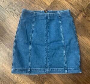 Free People Modern Femme Denim Mini Skirt Size 2